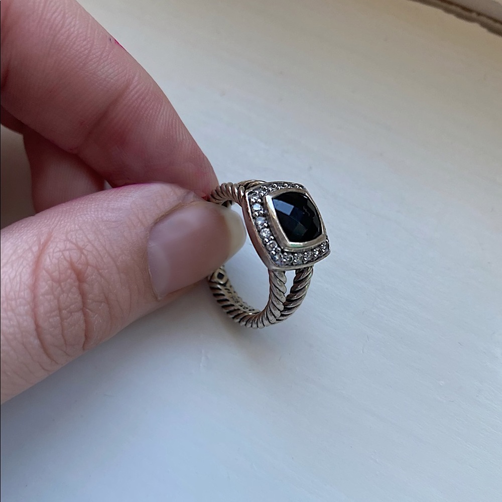 David Yurman Black Onyx Ring